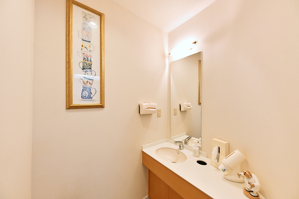 パウダールーム・洗口室